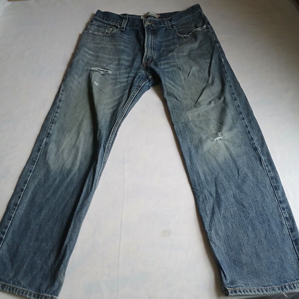 Levis Mens 34x30 559‎ Relaxed Fit Baggy Y2k Vintage Grunge 100% Cotton
